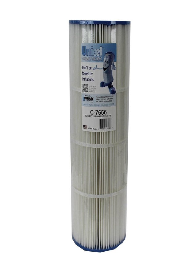 Unicel C-7656 50 Square Foot Media Replacement Pool Hot Tub Spa Filter Cartridge with 108 Pleats - Image 1